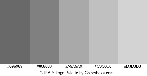 G R A Y Logo Colors Logo