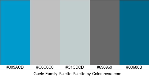 Gaele Family Palette Colors Logo