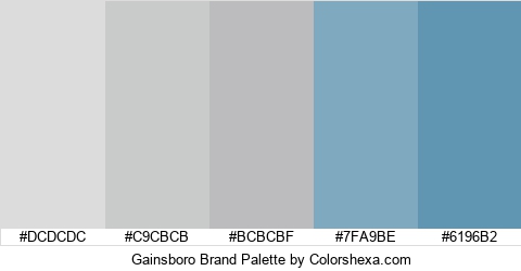 Gainsboro Brand Colors Logo