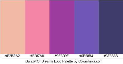 Galaxy Of Dreams Logo Colors Logo
