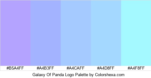 Galaxy Of Panda Logo Colors Logo