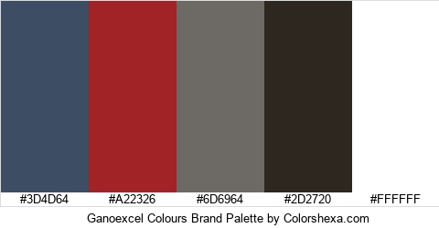 Ganoexcel Colours Brand Colors Logo