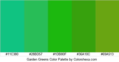 Garden Greens Color Colors Logo