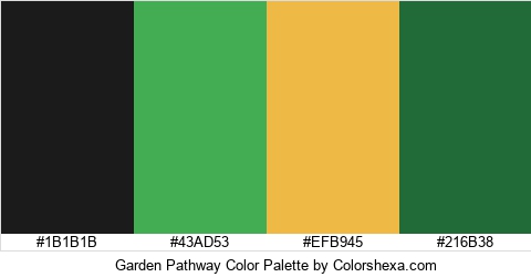 Garden Pathway Color Colors Logo