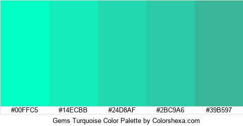 Gems Turquoise Color Colors Logo