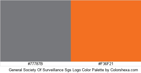 General Society Of Surveillance Sgs Logo Color Colors Logo