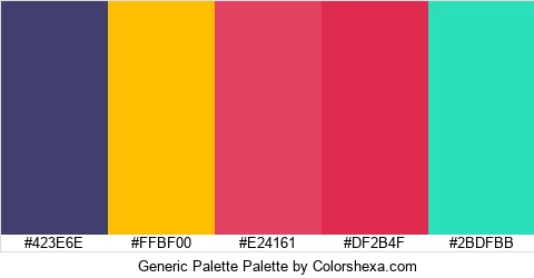 Generic Palette Colors Logo