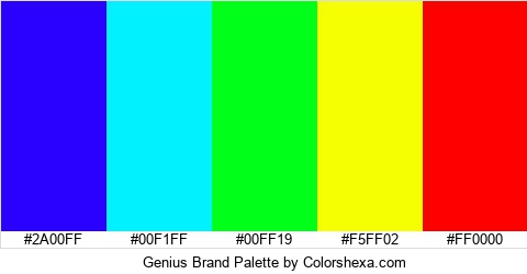 Genius Brand Colors Logo