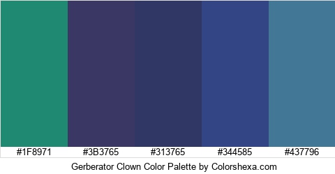 Gerberator Clown Color Colors Logo