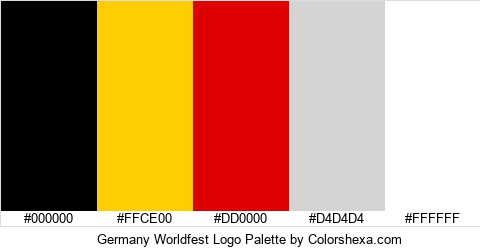 Germany Worldfest Logo Colors Logo