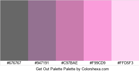 Get Out Palette Colors Logo