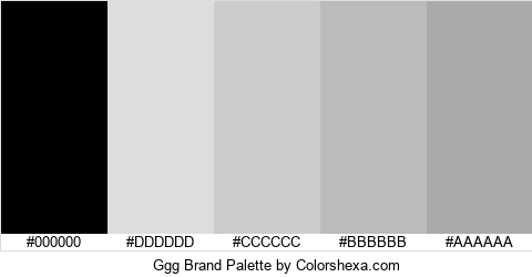 Ggg Brand Colors Logo