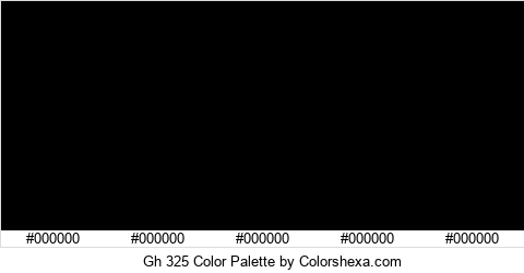 Gh 325 Color Colors Logo