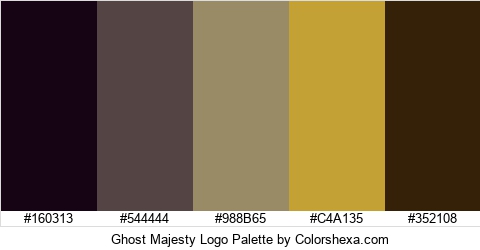 Ghost Majesty Logo Colors Logo