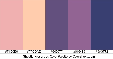 Ghostly Presences Color Colors Logo