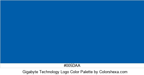 Gigabyte Technology Logo Color Colors Logo