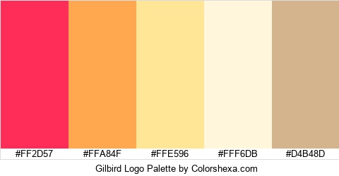 Gilbird Logo Colors Logo