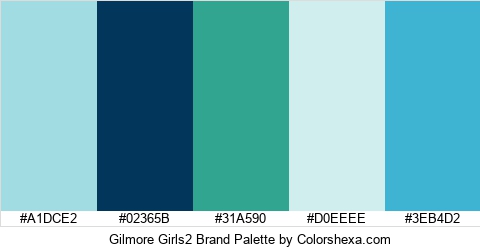Gilmore Girls2 Brand Colors Logo