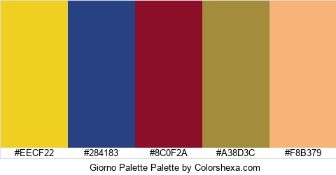 Giorno Palette Colors Logo