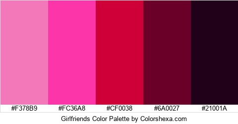 Girlfriends Color Colors Logo
