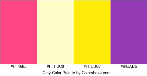 Girly Color Colors Logo
