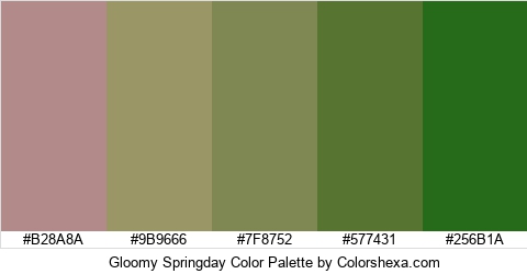 Gloomy Springday Color Colors Logo