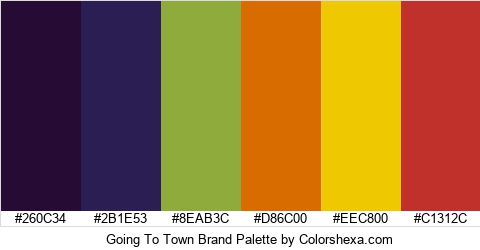 Going To Town Brand Colors Logo