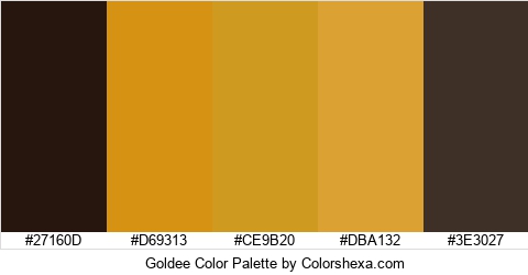 Goldee Color Colors Logo