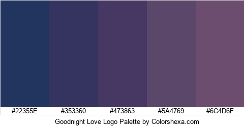 Goodnight Love Logo Colors Logo