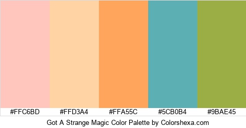 Got A Strange Magic Color Colors Logo