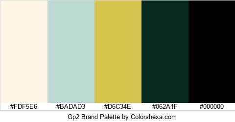 Gp2 Brand Colors Logo