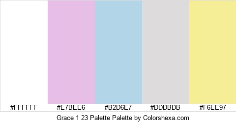 Grace 1 23 Palette Colors Logo