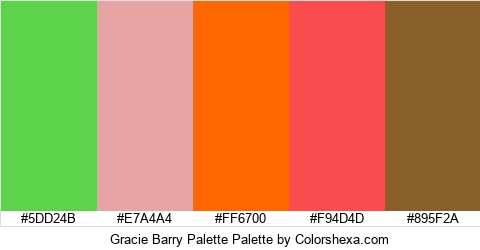 Gracie Barry Palette Colors Logo