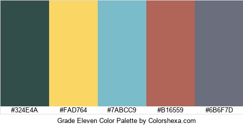 Grade Eleven Color Colors Logo