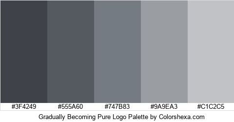 Gradually Becoming Pure Logo Colors Logo