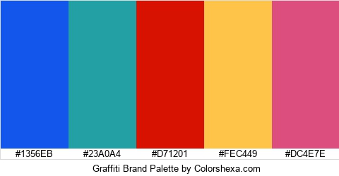 Graffiti Brand Colors Logo