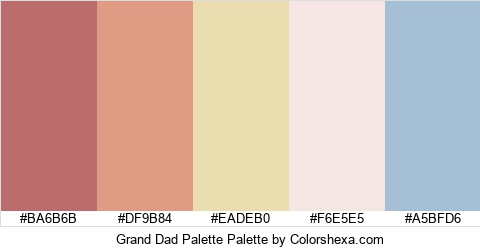 Grand Dad Palette Colors Logo