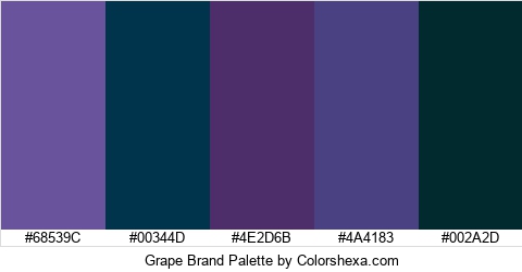 Grape Brand Colors Logo