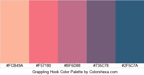Grappling Hook Color Colors Logo