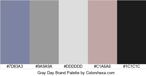Gray Day Brand Colors Logo