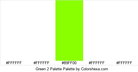 Green 2 Palette Colors Logo