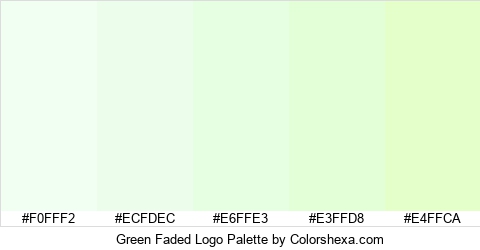 Green Faded Logo Colors Logo