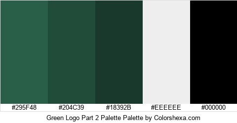 Green Logo Part 2 Palette Colors Logo