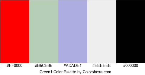 Green1 Color Colors Logo