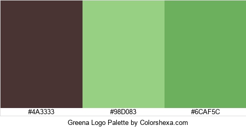Greena Logo Colors Logo