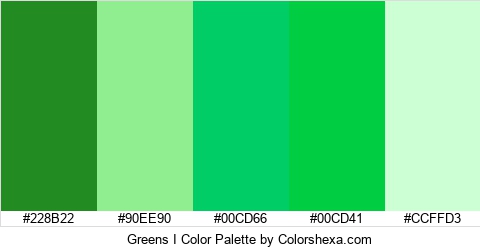 Greens I Color Colors Logo