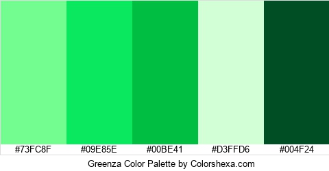 Greenza Color Colors Logo