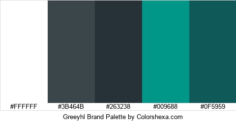 Greeyhl Brand Colors Logo