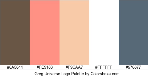 Greg Universe Logo Colors Logo