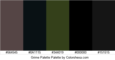 Grime Palette Colors Logo